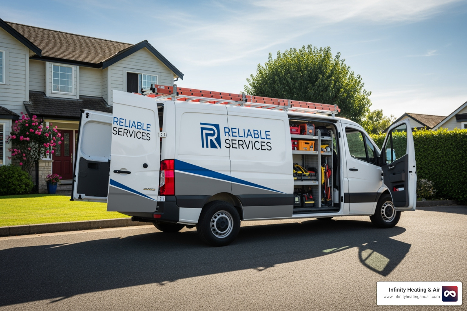 technician's van with "24/7 Service" on the side - 24 hour heater not working auburn wa technician's van with "24/7 Service" on the side - 24 hour heater not working auburn wa