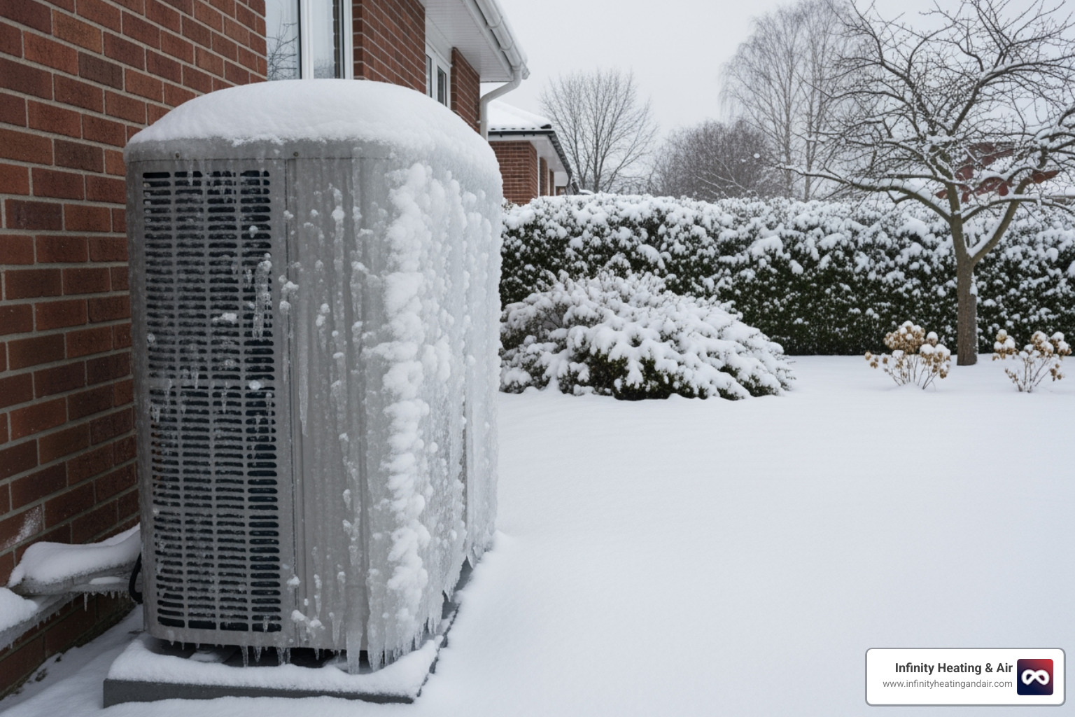 frozen outdoor heat pump unit - 24 hour heat pump repair lakewood