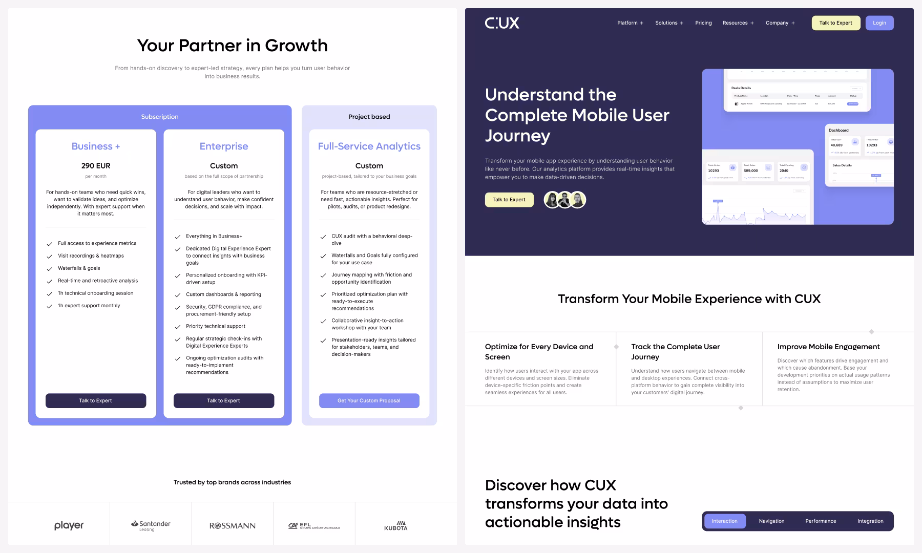 Enterprise positioning through design