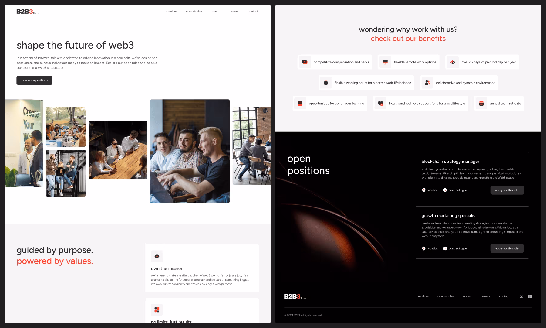 Blockchain GTM agency digital transformation