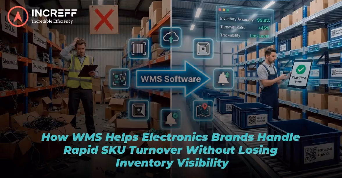How WMS Helps Electronics Brands Handle Rapid SKU Turnover Without Losing Inventory Visibility