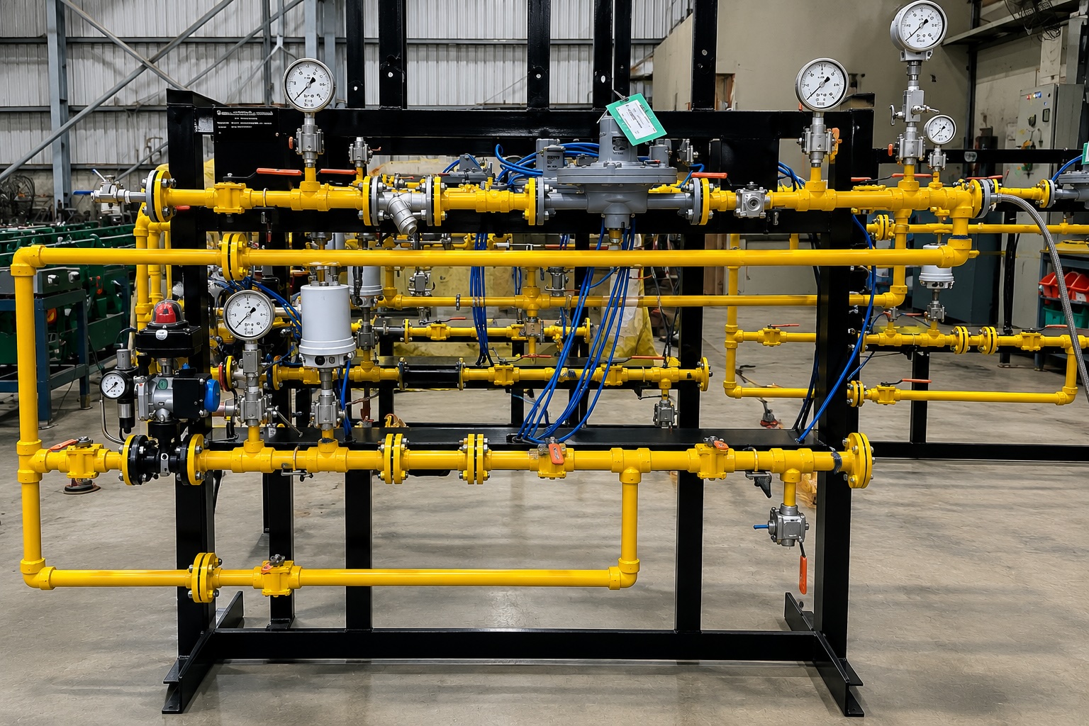 PLC-based Burner Management System engineered by CRA for fail-safe operation of flare pilots and process burners at Oil India Limited, with redundant flame detection and ESD/DCS integration.
