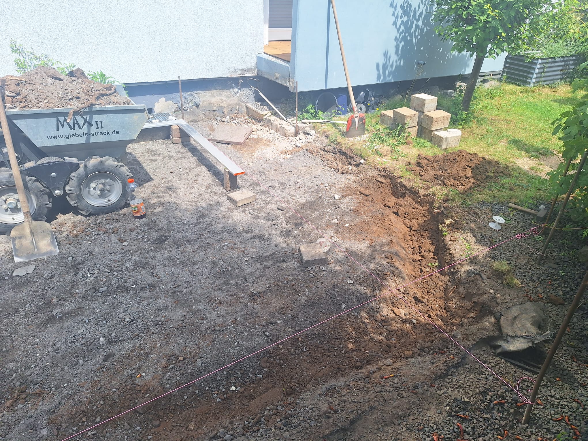 Gartenneugestaltung