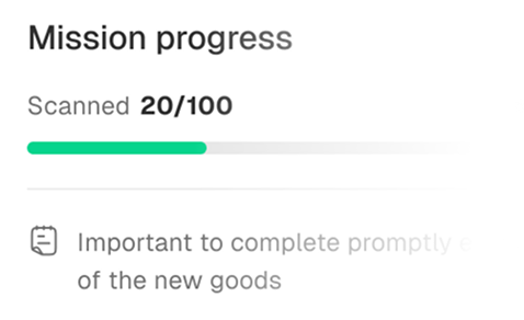 Uvionix Cloud Platform UI Space Progress Preview