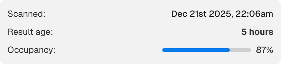 Uvionix Cloud Platform UI Preview Scanned Status