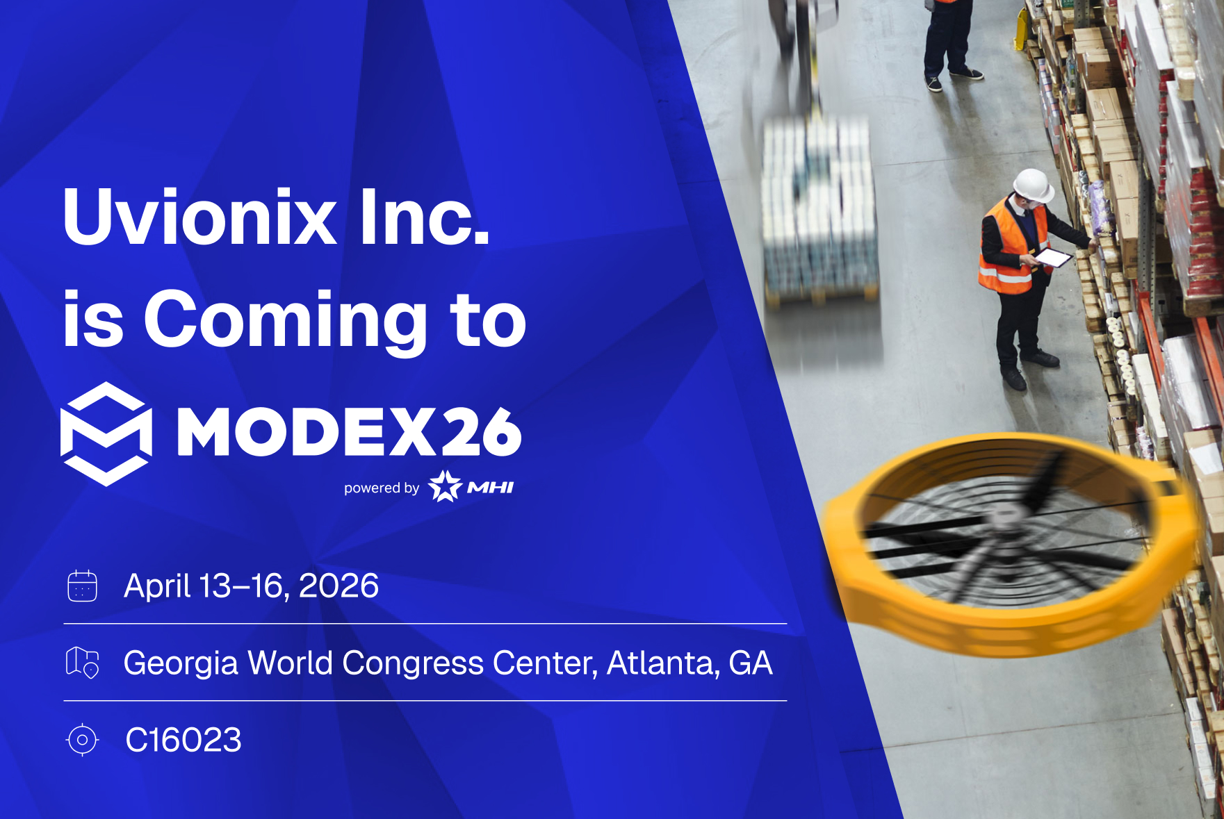 Meet UVIONIX at MODEX 2026