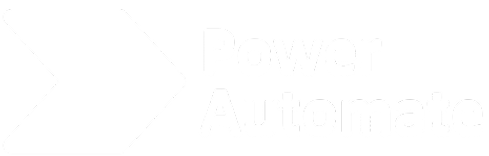 Microsoft Power Automate logo with an arrow symbol next to the text.