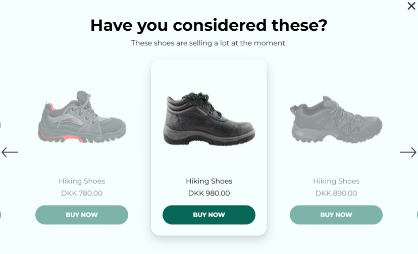 Kampania rekomendacji produktów