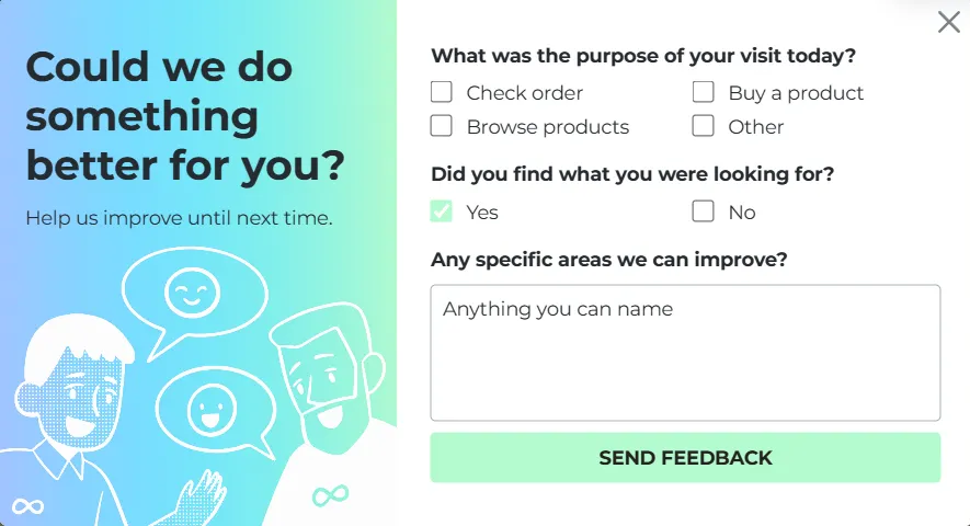 Zbieranie opinii odwiedzających