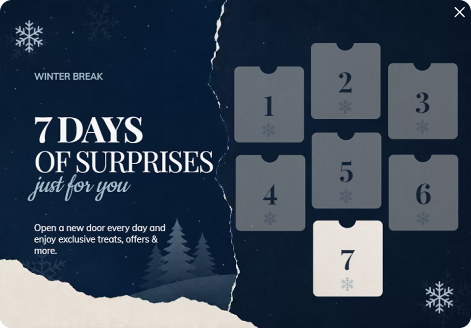 Winter Break Calendar
