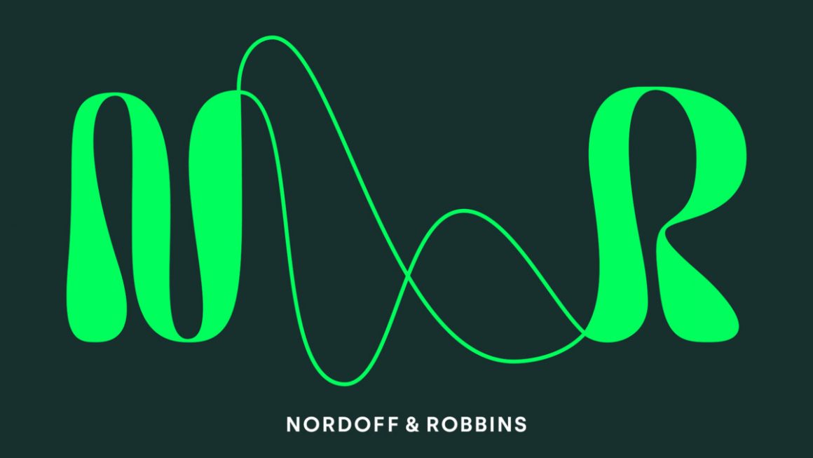 Nordoff and Robbins use music therapy to support individuals with health conditions, helping them connect, express themselves, and improve their well-being.