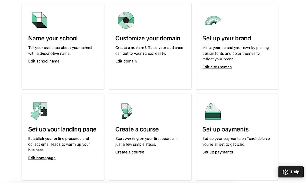 how to create an online course with teachable