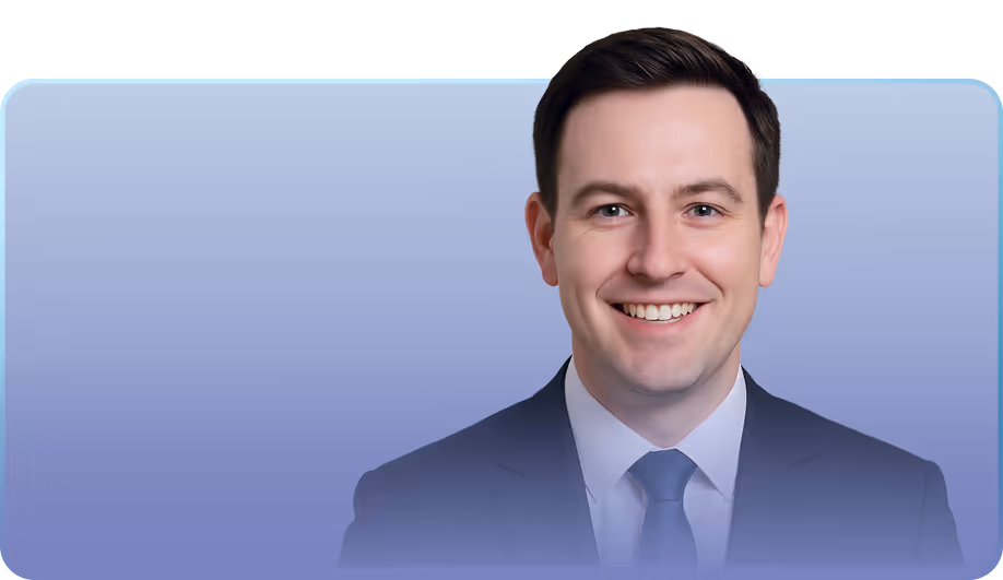 Smiling businessman representing real estate industry - AI agents use case
