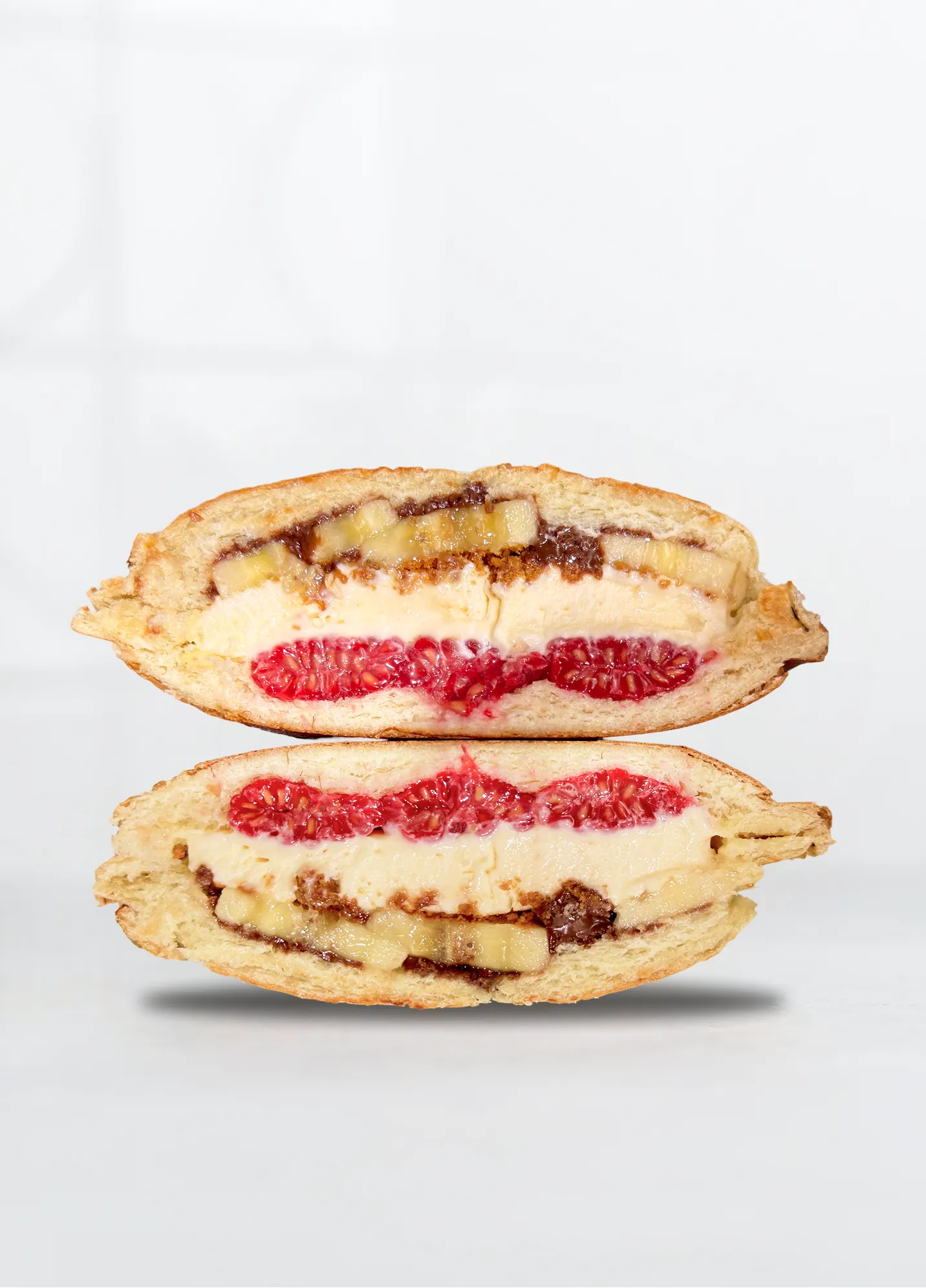 Sunny Pocket avec de la glace vanille et fruits