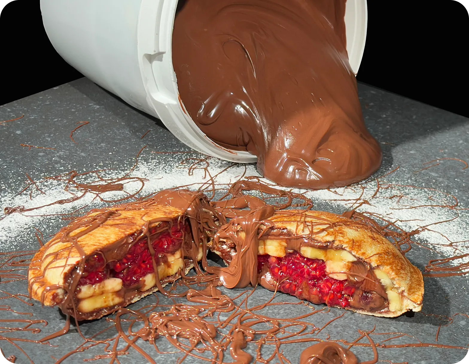 Sandwich sucré Sunny Pocket Nutella