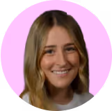 A woman with blonde hair smiling for the camera.