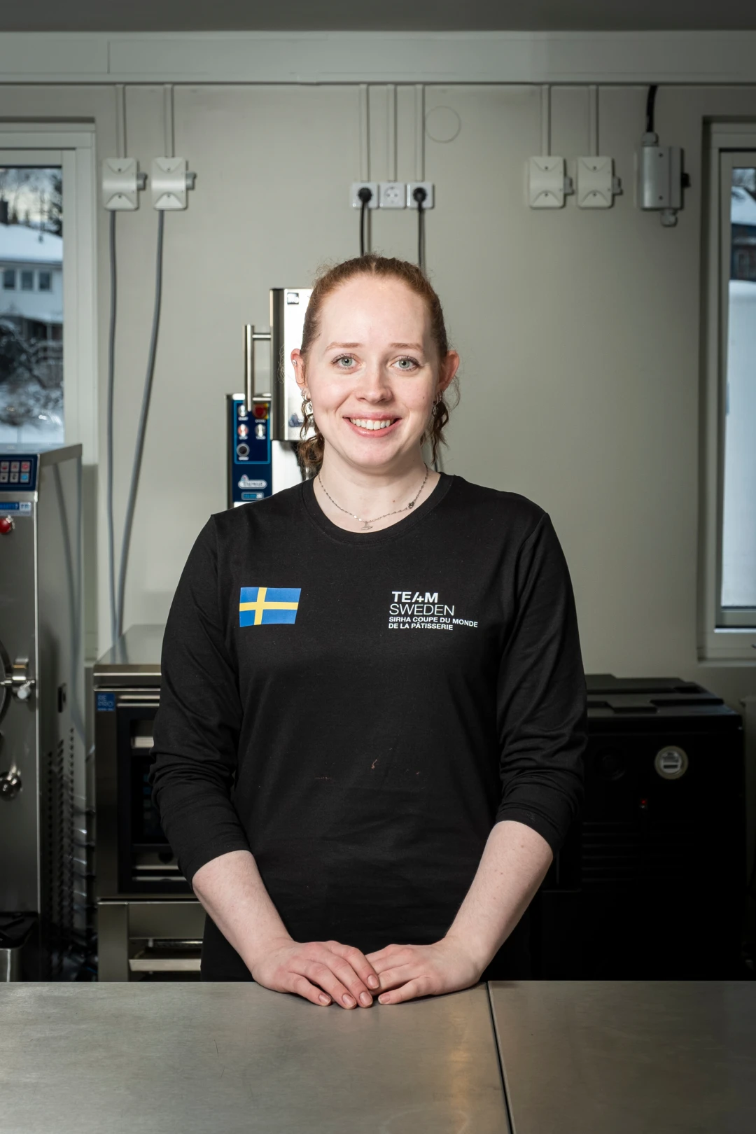 Porträtt av Michaela Andersten
