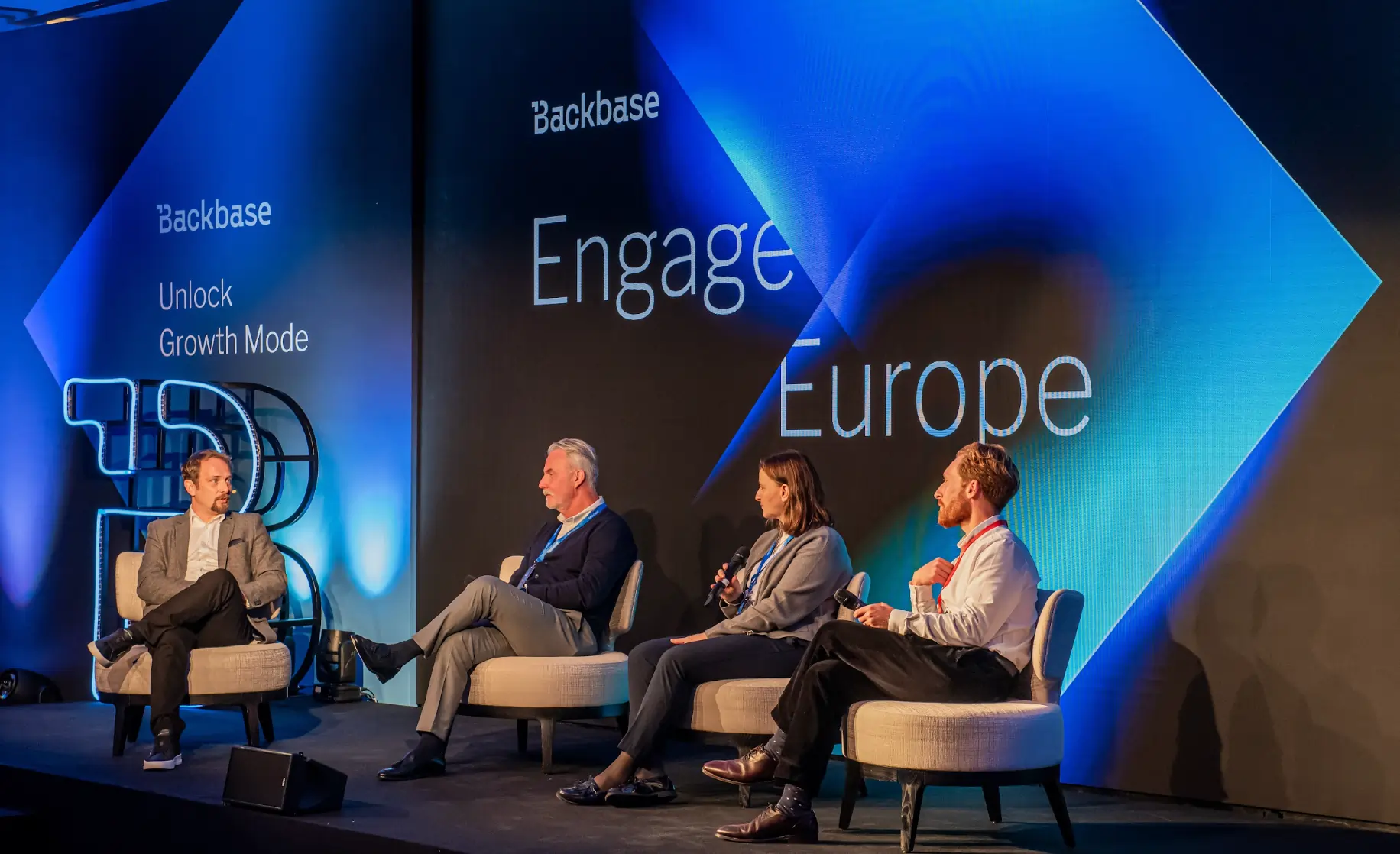 Panel discussion on Mutual modernization at Backbase ENGAGE Europe 2025