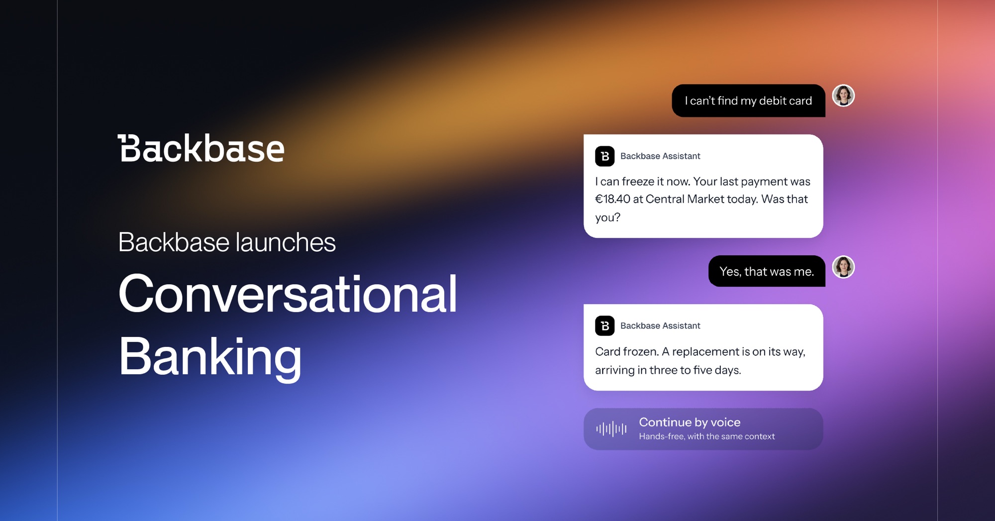 Backbase launches Conversational Banking