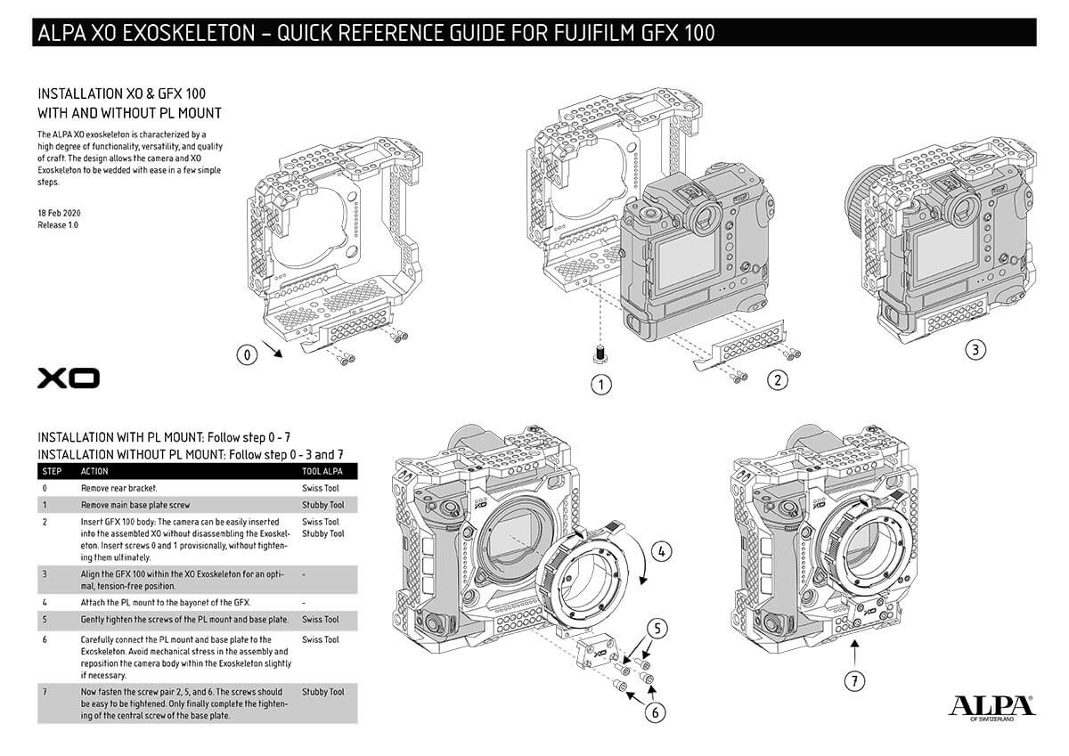 ALPA XO Montageanleitung