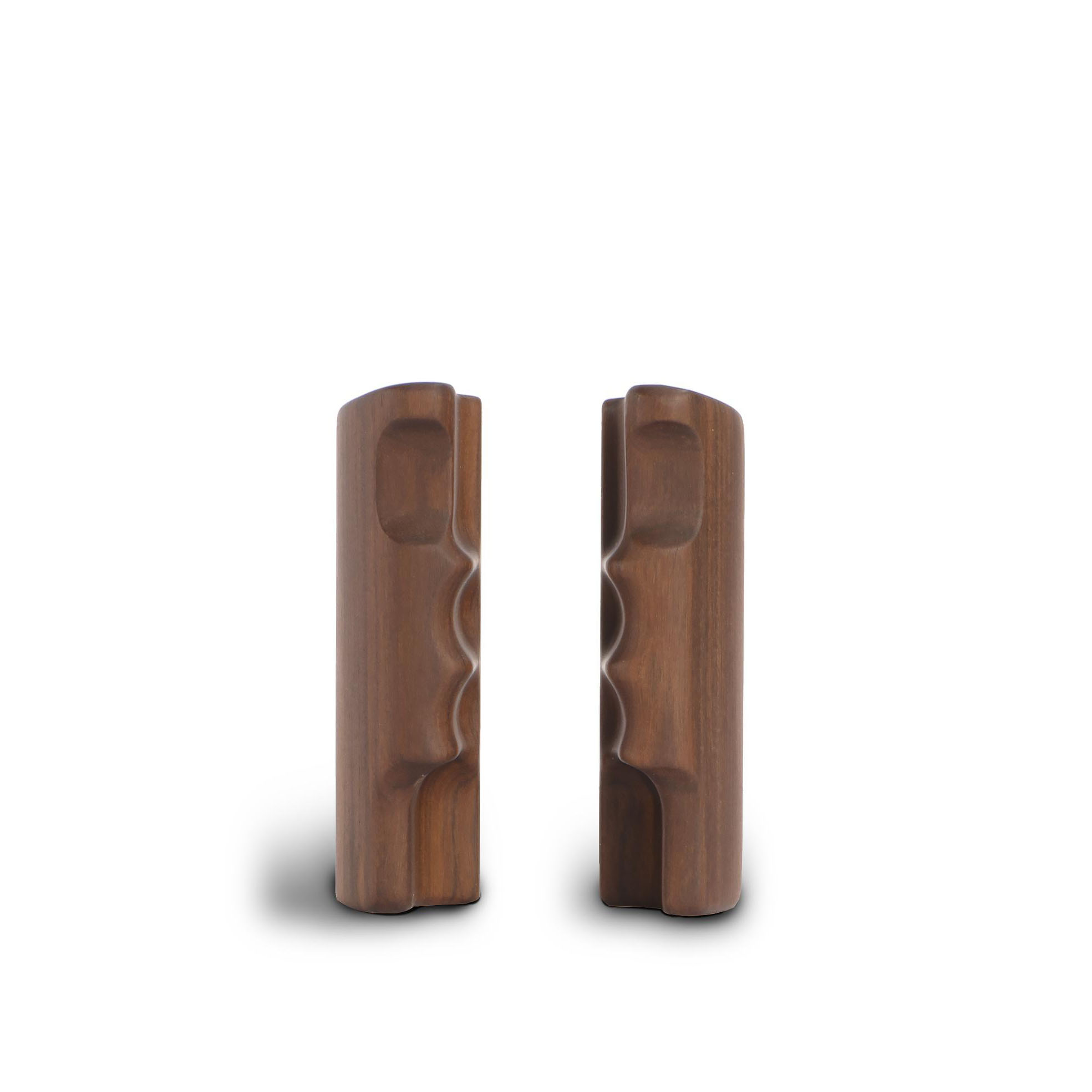 040.710.010 ALPA PLUS handgrip pair, rosewood natural