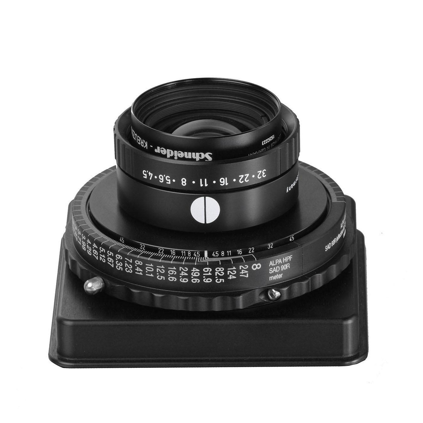160.025.093 Schneider Apo-Digitar 4.5/90 mm SB34 in Aperture Mount
