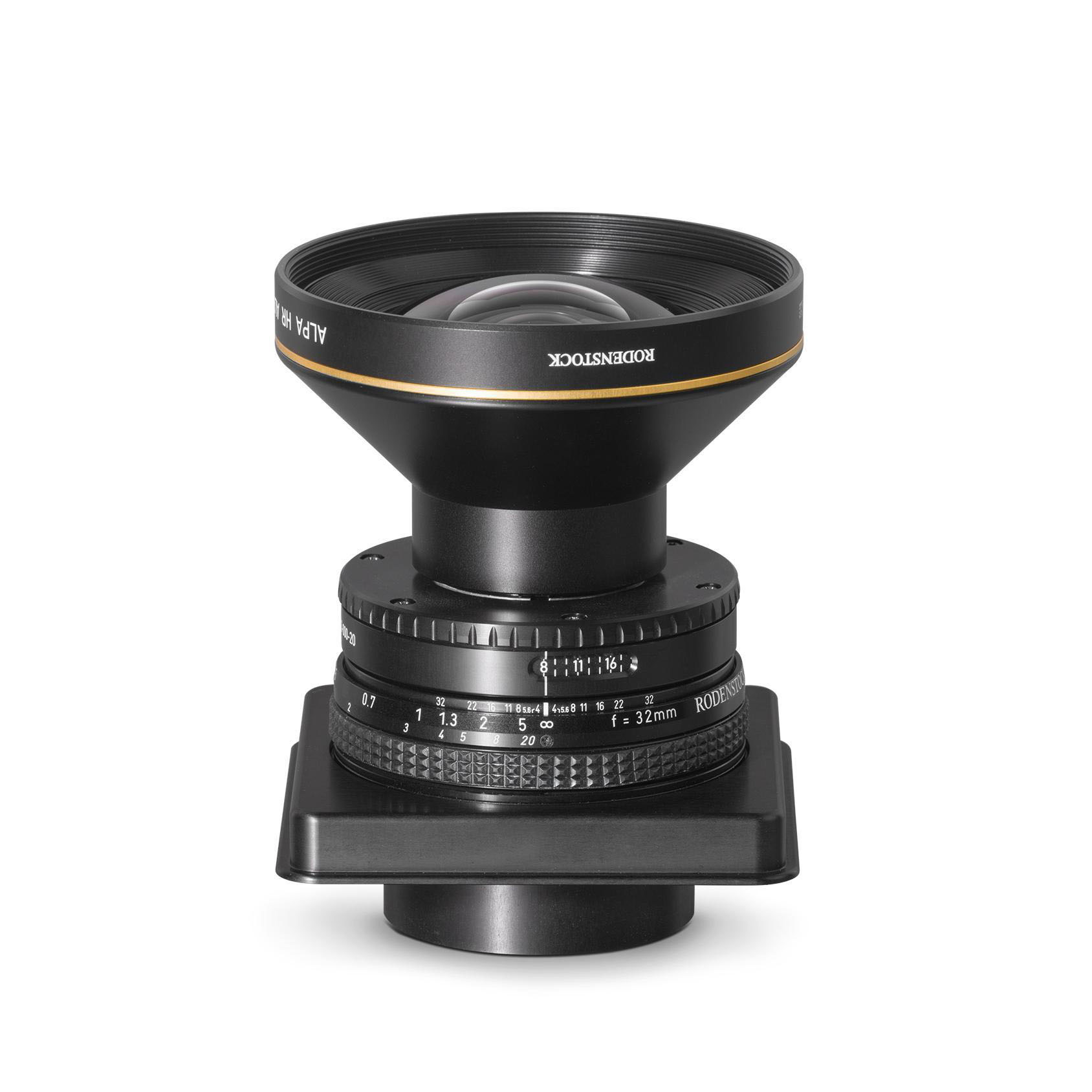 160.118.033 Rodenstock / ALPA HR Alpagon 4.0/32 mm, SB17, in Aperture Unit