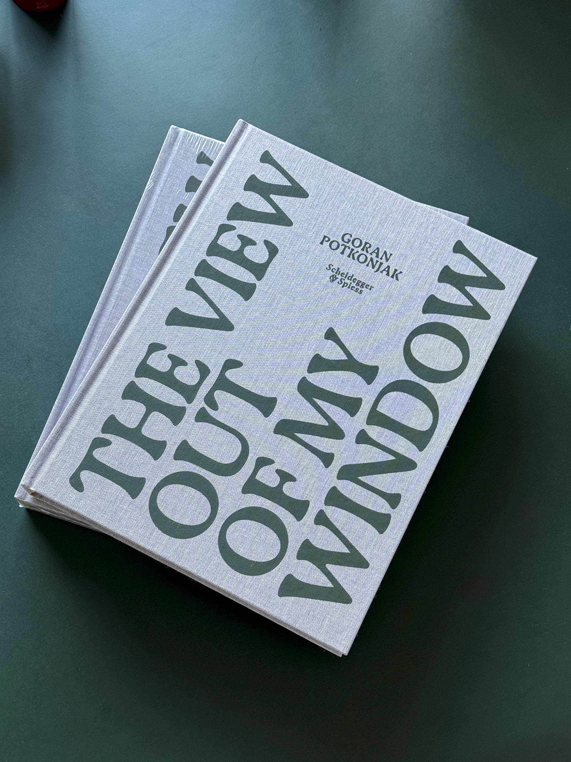 Goran Potkonjak’s first monograph "The view out of my window"