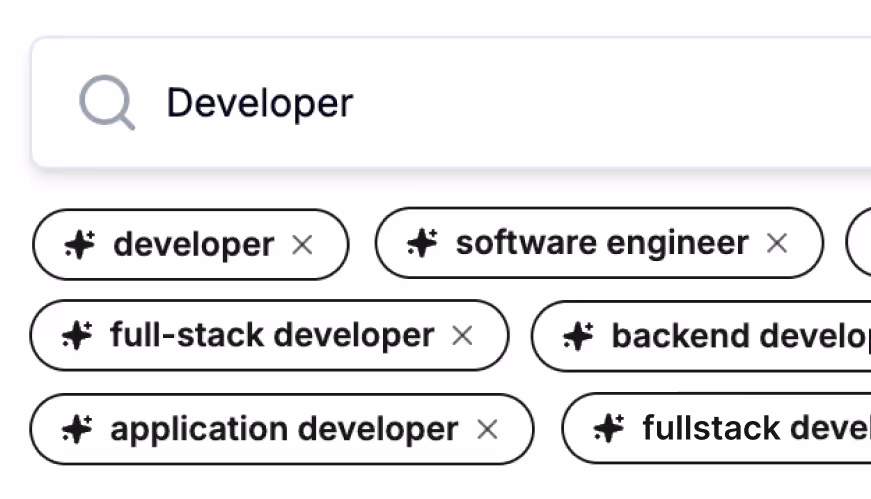 AI Search for positions