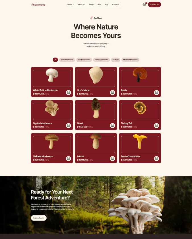 Page screen