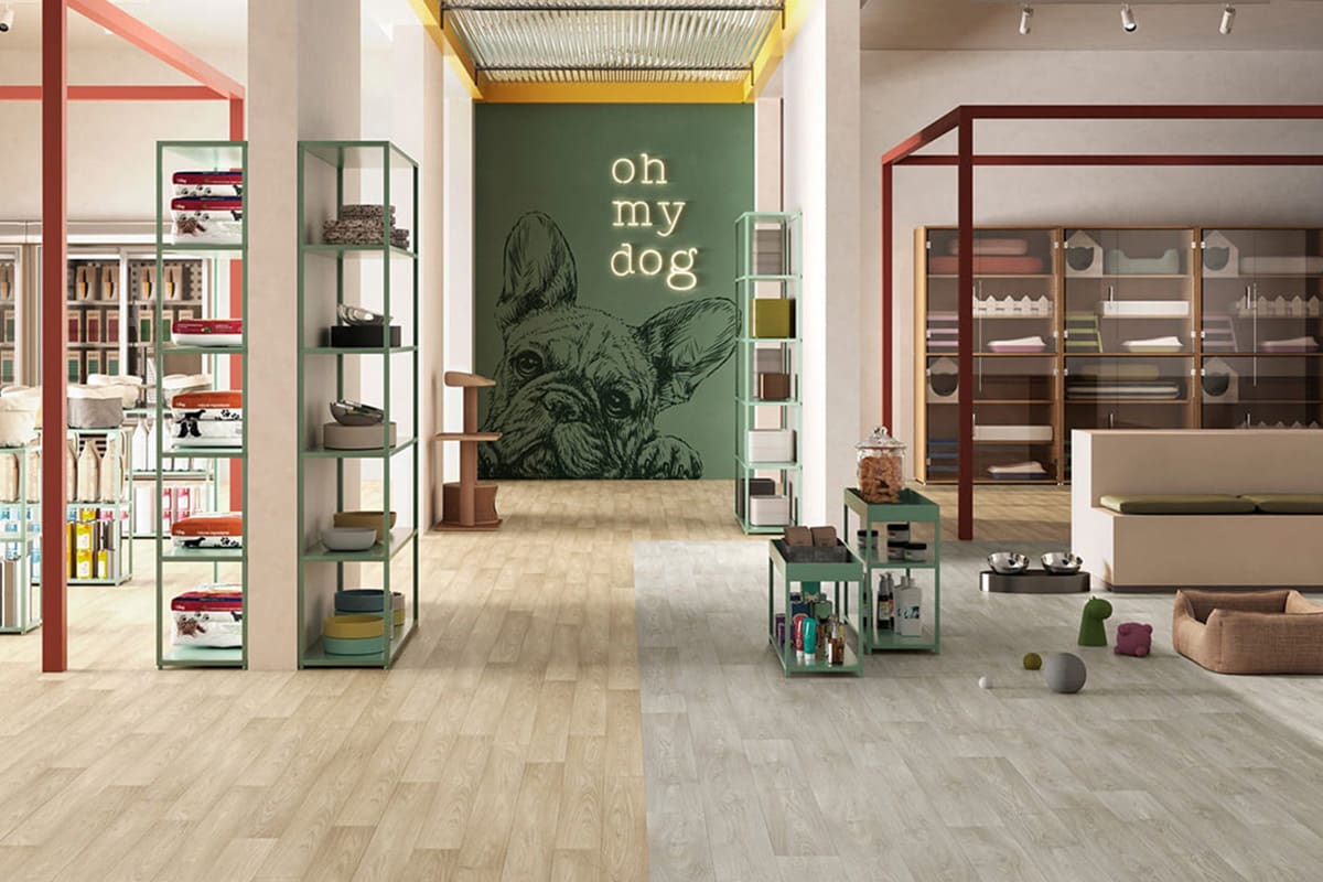 Isafe 70 Woods sheet vinyl flooring for public areas in social homes