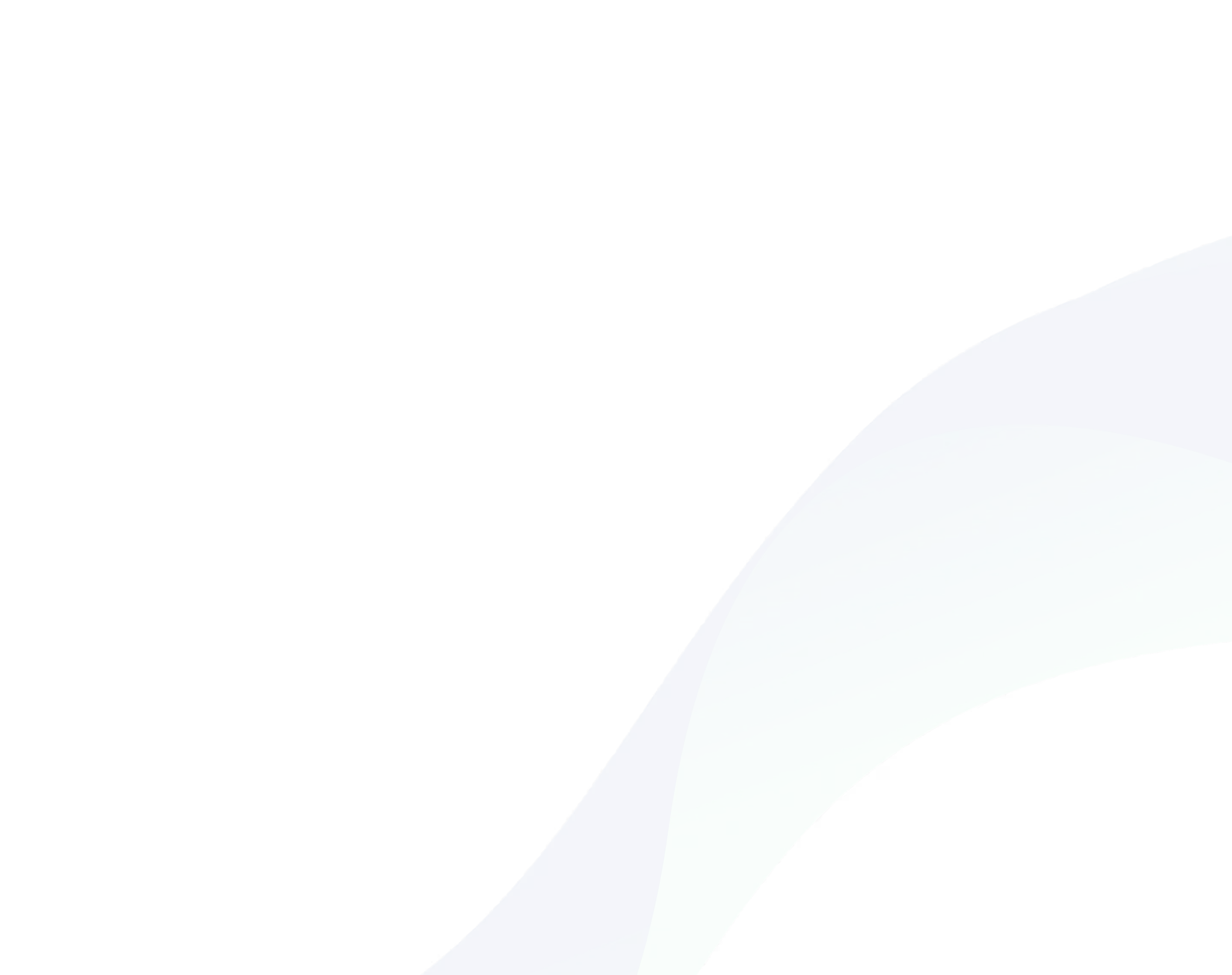 Abstract curved shapes in blue and teal on a black background.