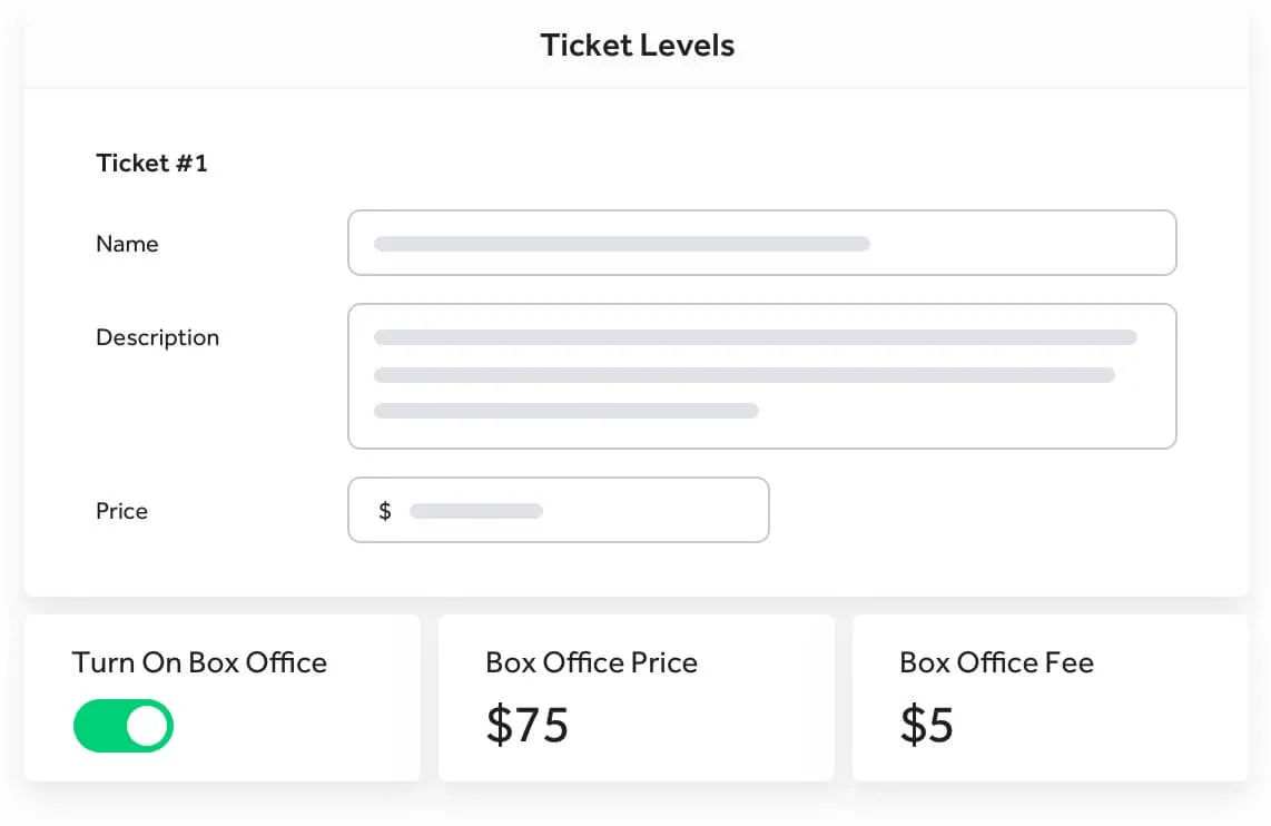a screenshot of a ticket
