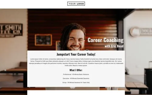 a man smiling at the camera