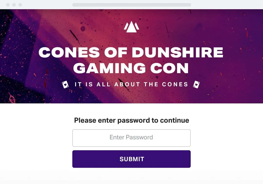 a screenshot of a login