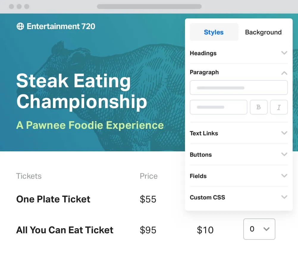 a screenshot of a website