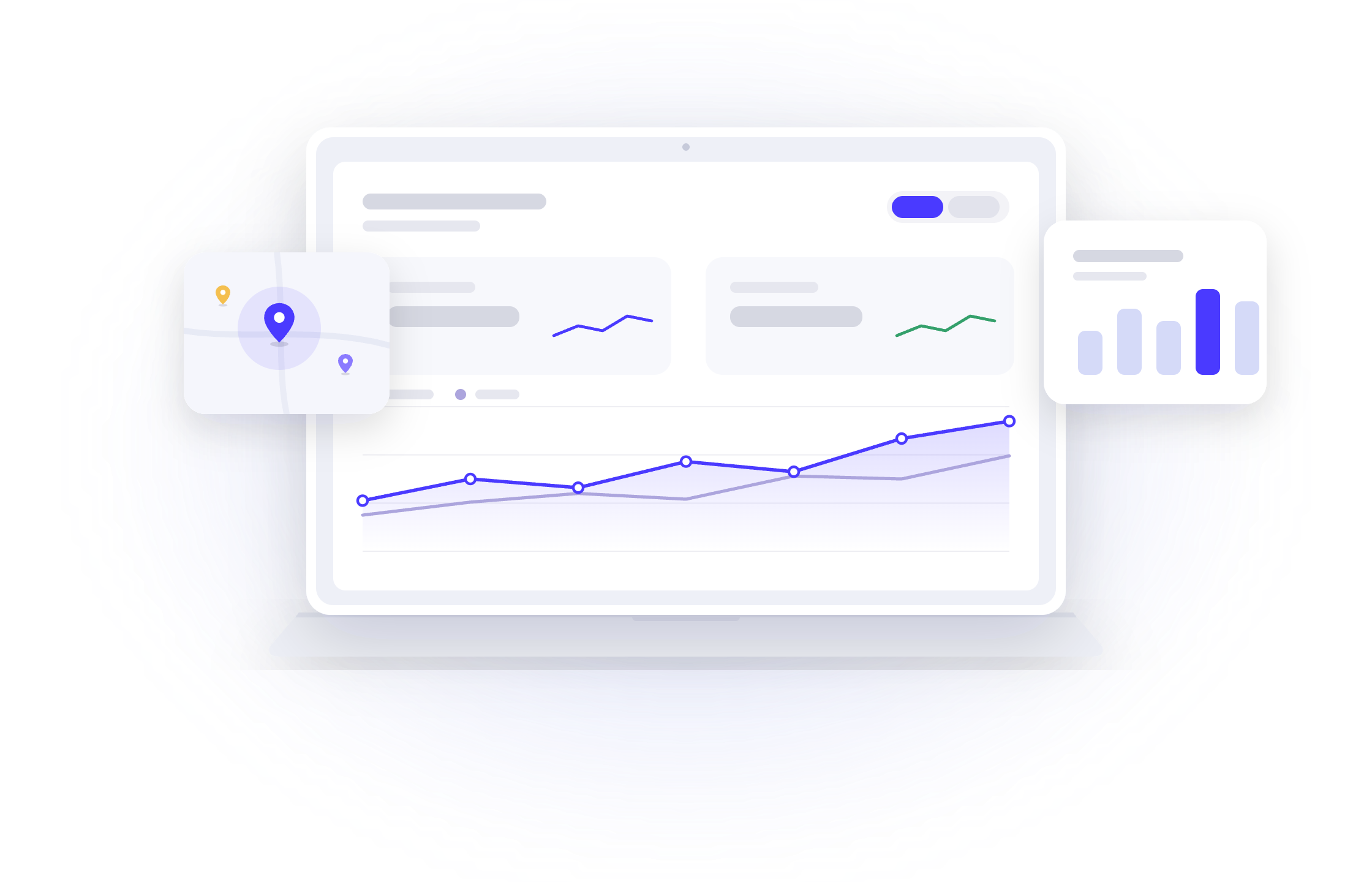 Dashboard mockup