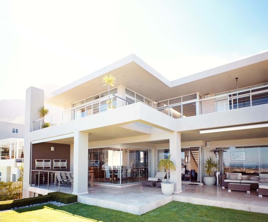 Newly built residential property