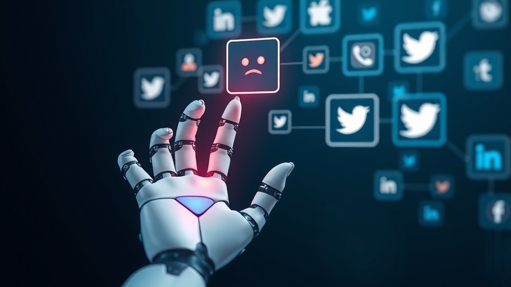 What is a social media AI agent