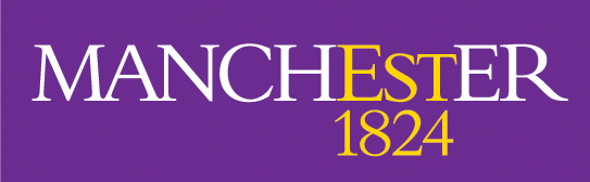 A logo of The University of Manchester