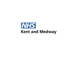 An image of the NHS Kent and Medway logo