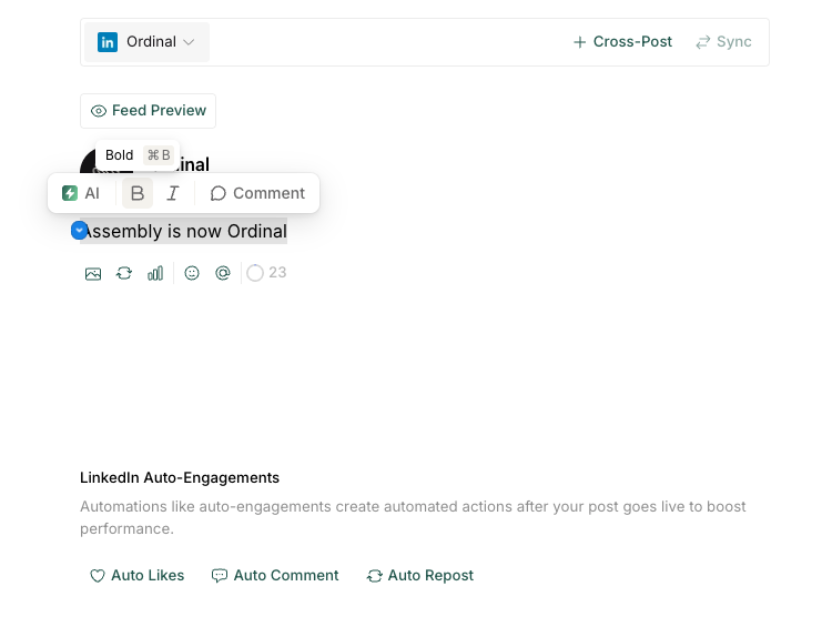 How to Bold Text on LinkedIn Ordinal.png