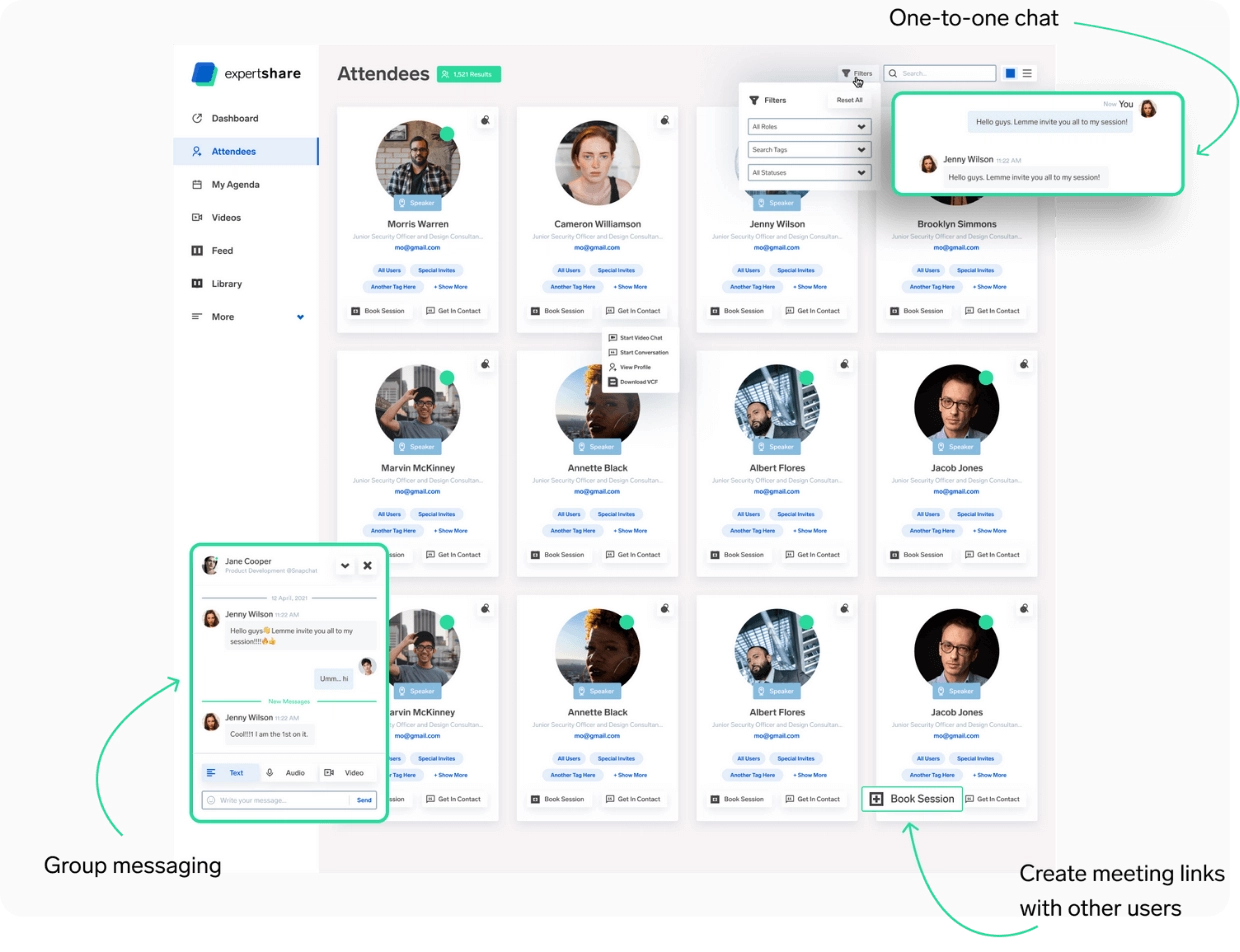 Online-Communication-Networking-events