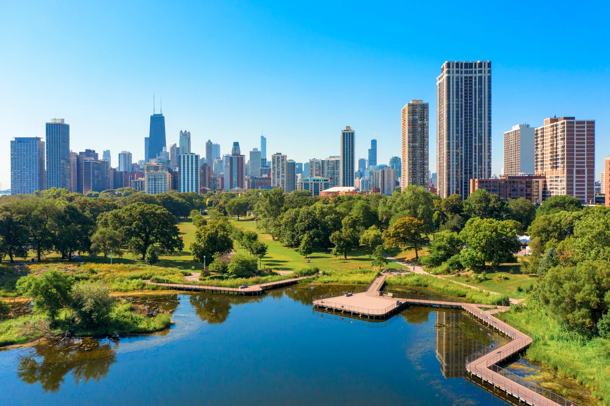 Chicago view
