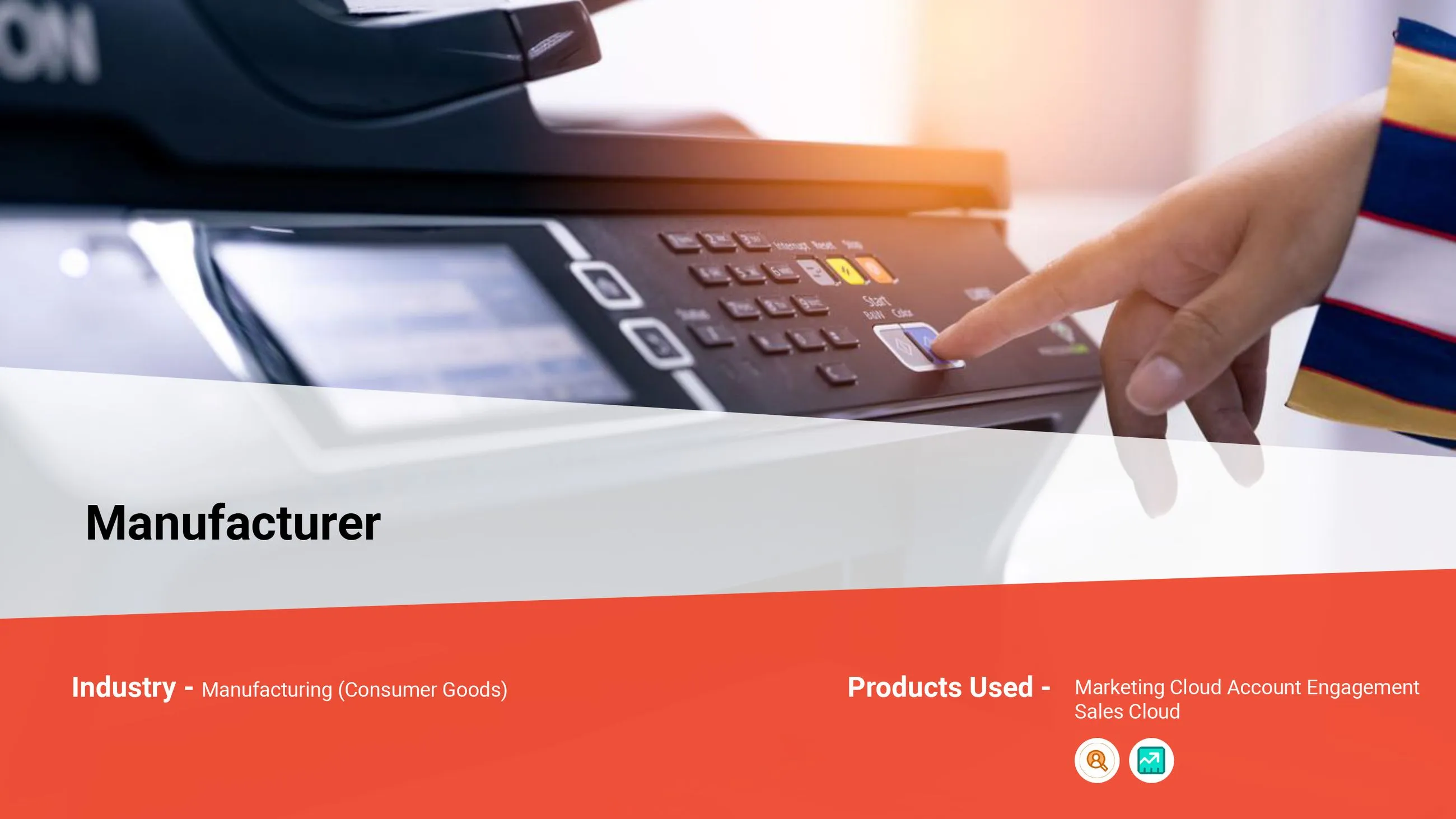 Manufacturer - Manufacturing (Consumer Goods) Cover