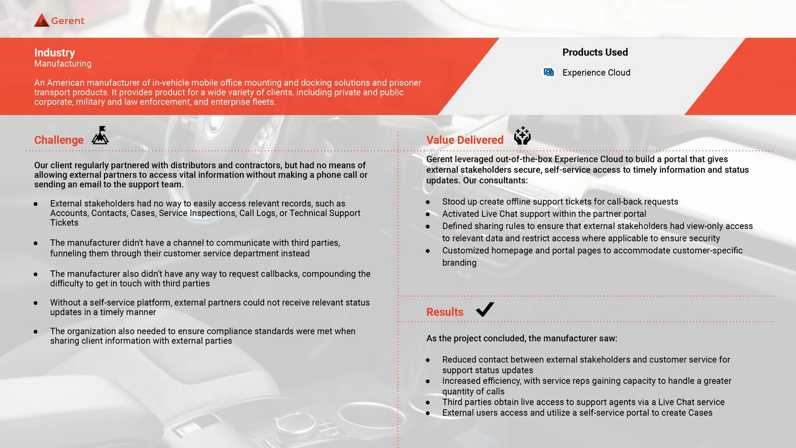Manufacturer - Manufacturing (Mounting & Docking Solutions) Cover