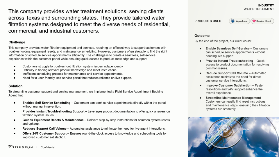Water Treatment Company Cover