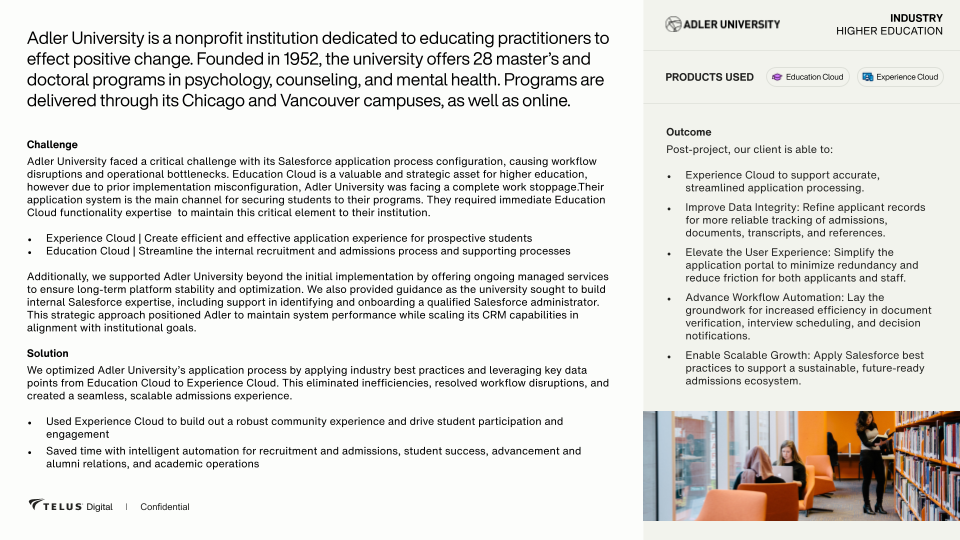 Adler University Cover