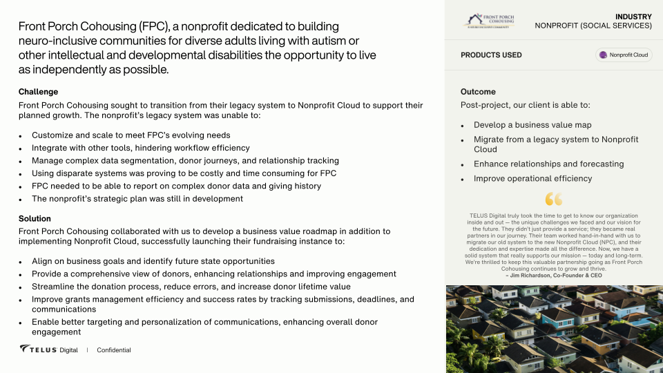 Front Porch Cohousing Cover