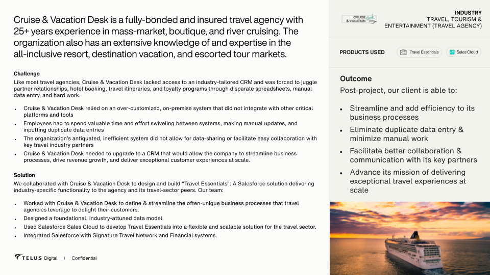 Cruise & Vacation Desk Cover